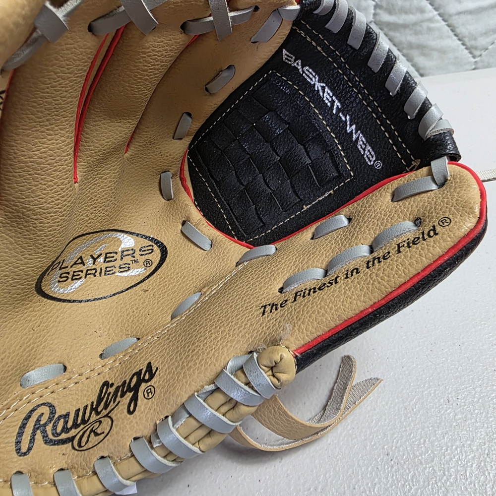 Rawlings Men’s Tan and Black Baseball Glove - Picture 7 of 9